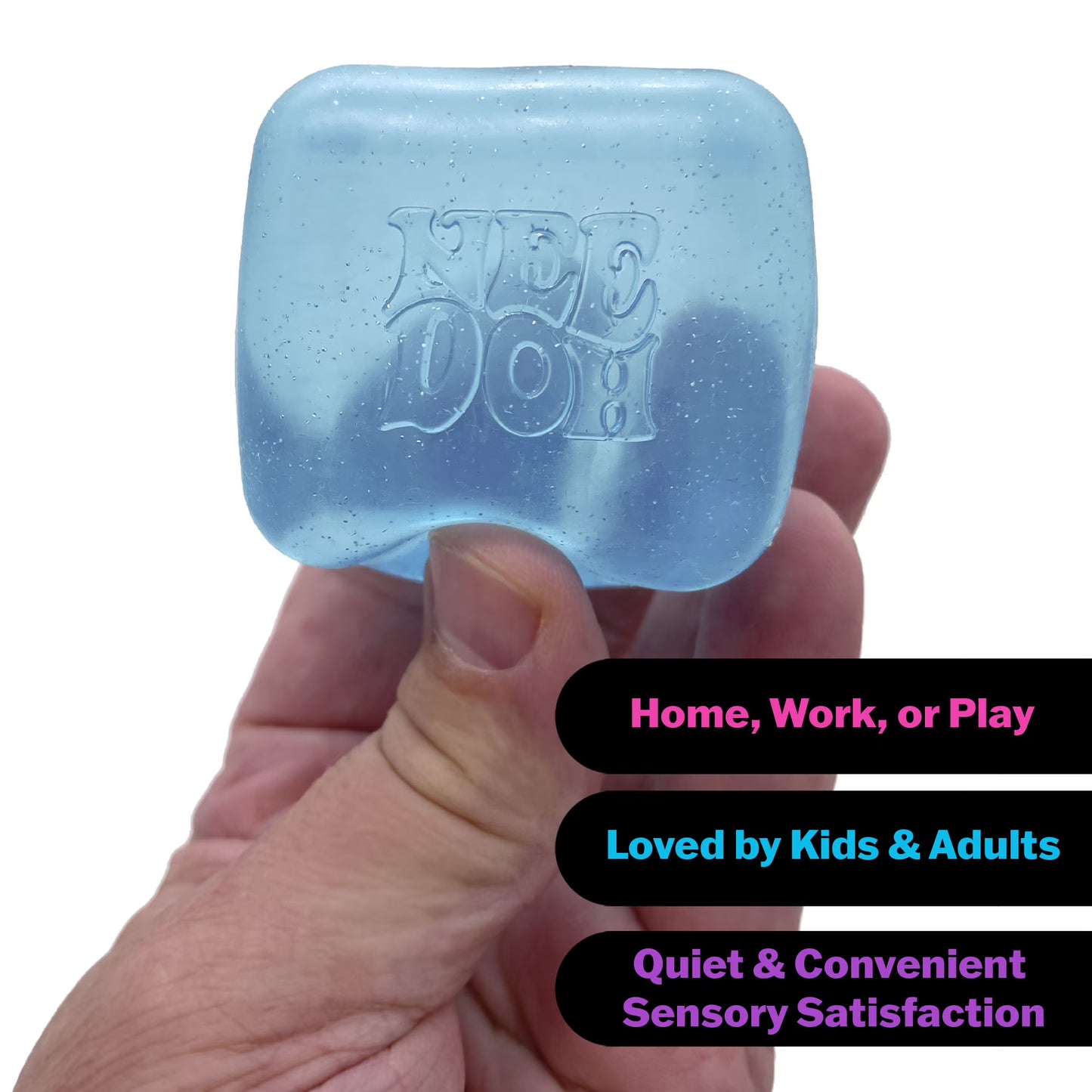 Schylling NeeDoh Stress Ball – Super Soft Sensory Fidget Toy for Stress Relief & Relaxation