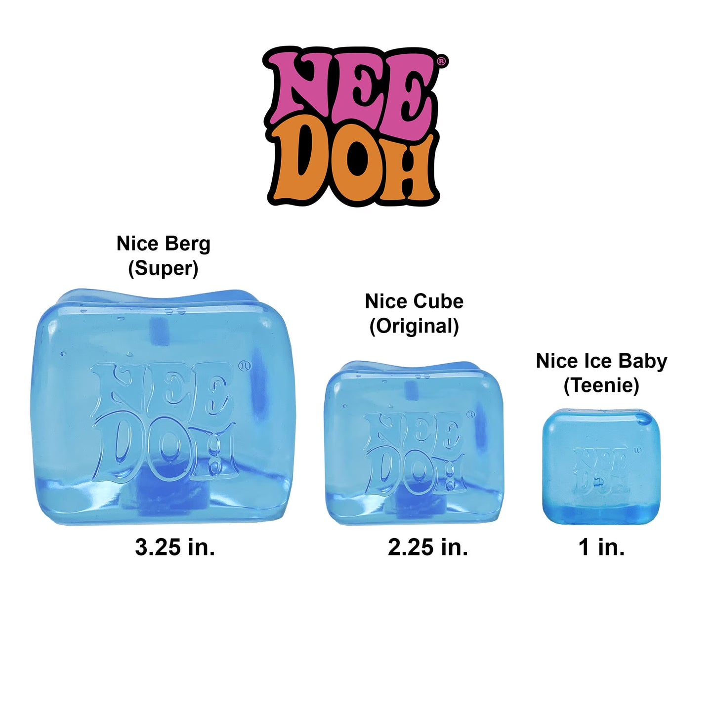 Schylling NeeDoh Stress Ball – Super Soft Sensory Fidget Toy for Stress Relief & Relaxation
